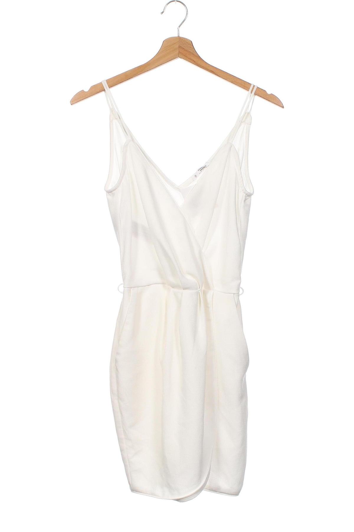 Kleid Mango, Größe XS, Farbe Weiß, Preis 9,56 €