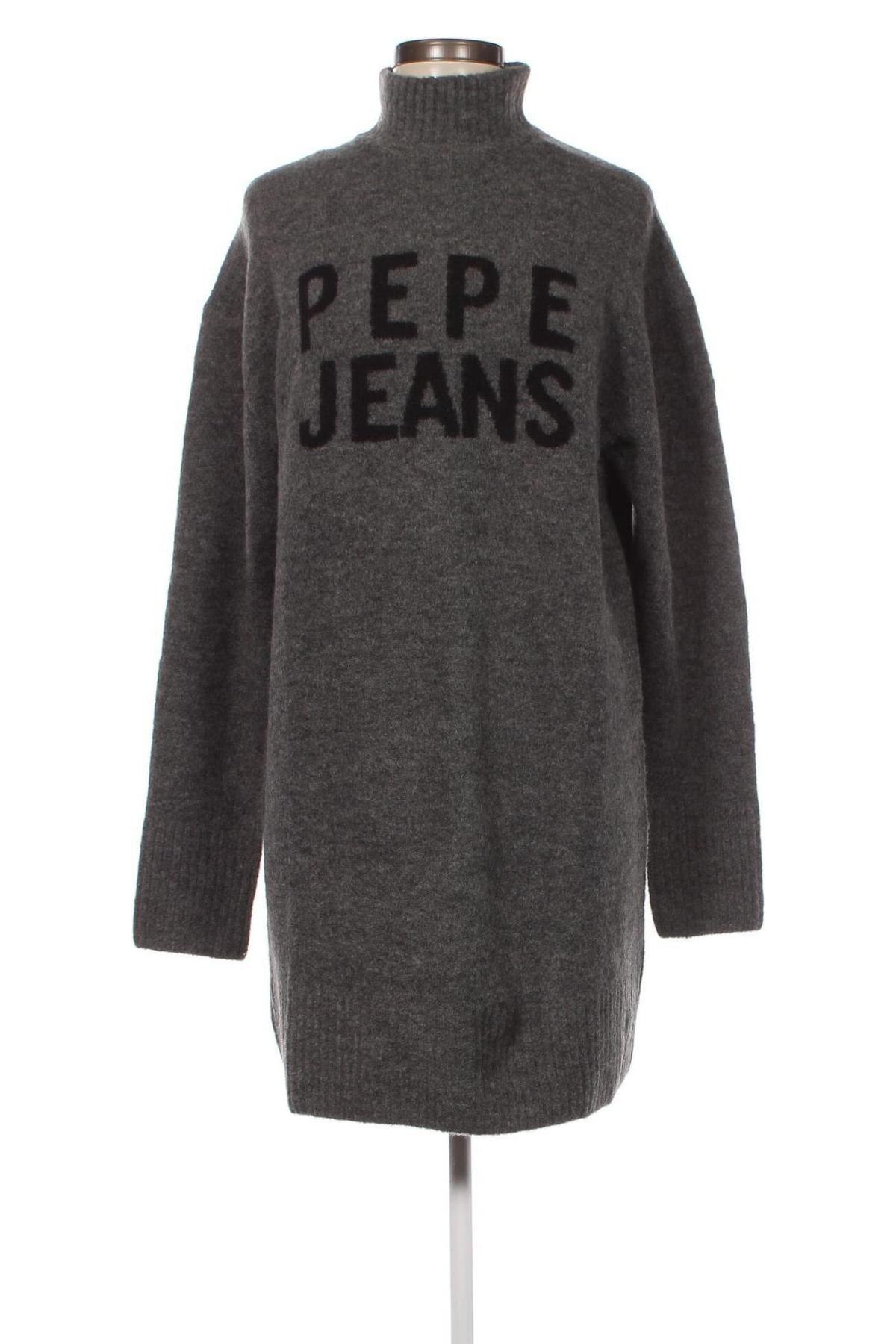 Рокля Pepe Jeans, Размер L, Цвят Сив, Цена 71,06 лв.