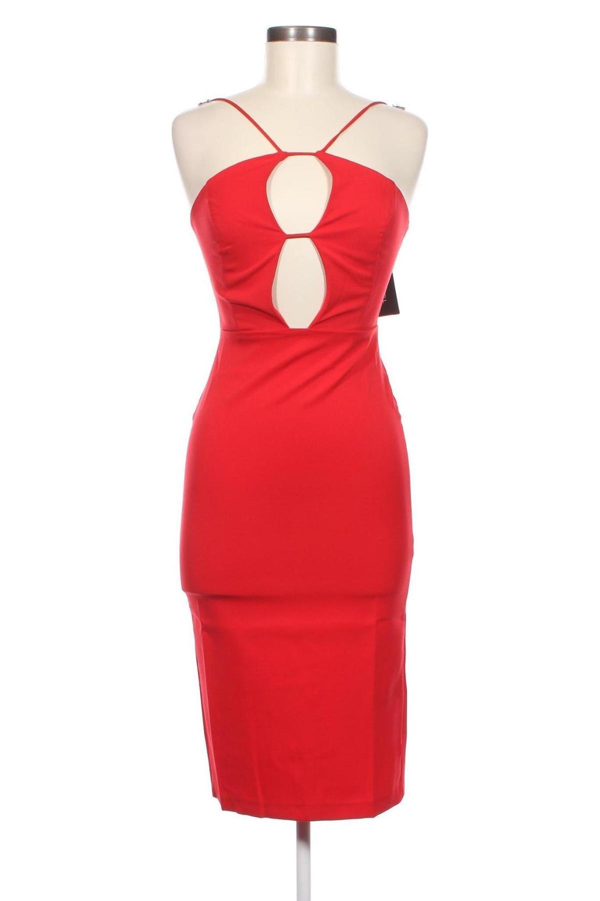 Šaty  Trendyol, Veľkosť XS, Farba Červená, Cena  10,58 €