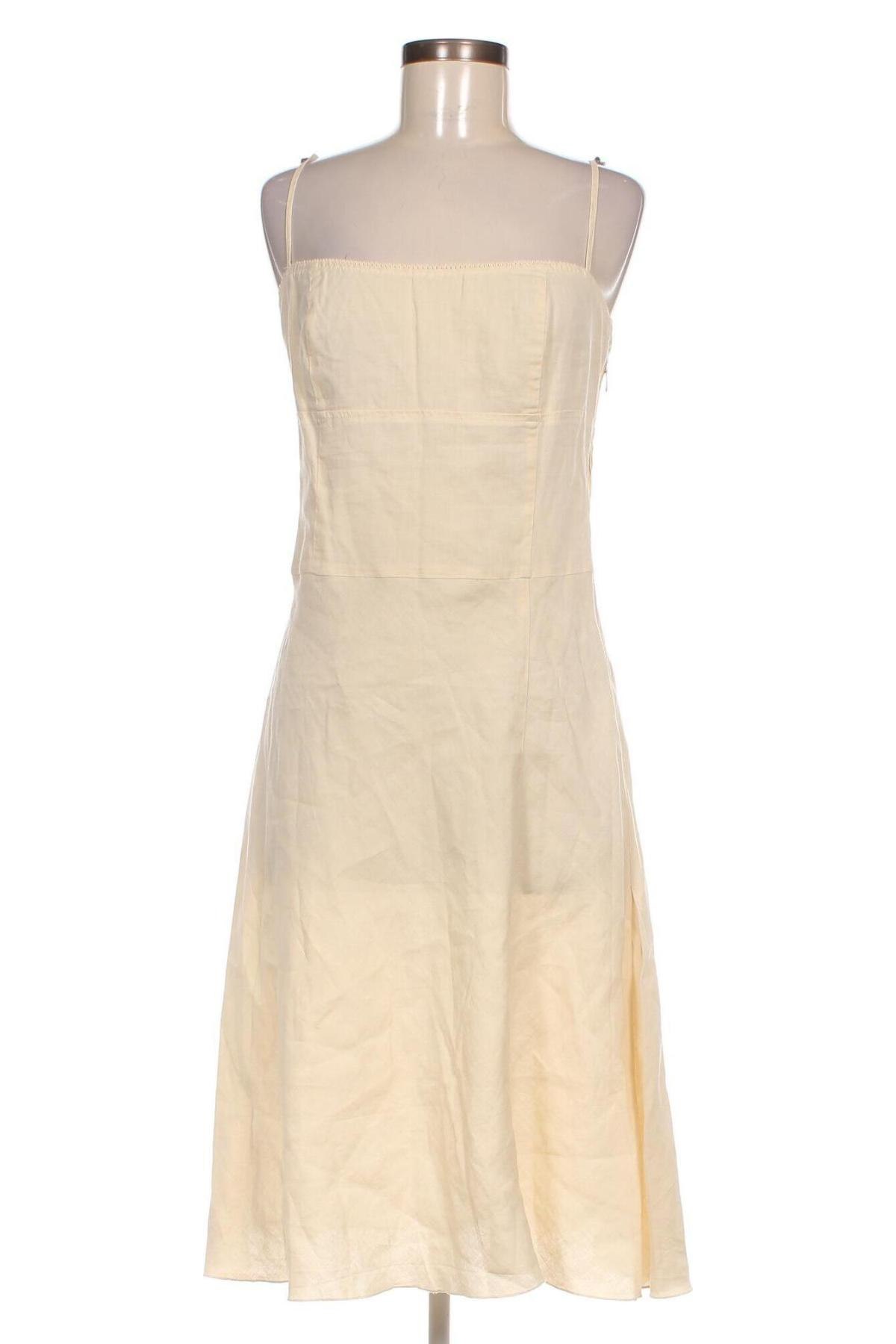 Kleid United Colors Of Benetton, Größe L, Farbe Beige, Preis € 16,25