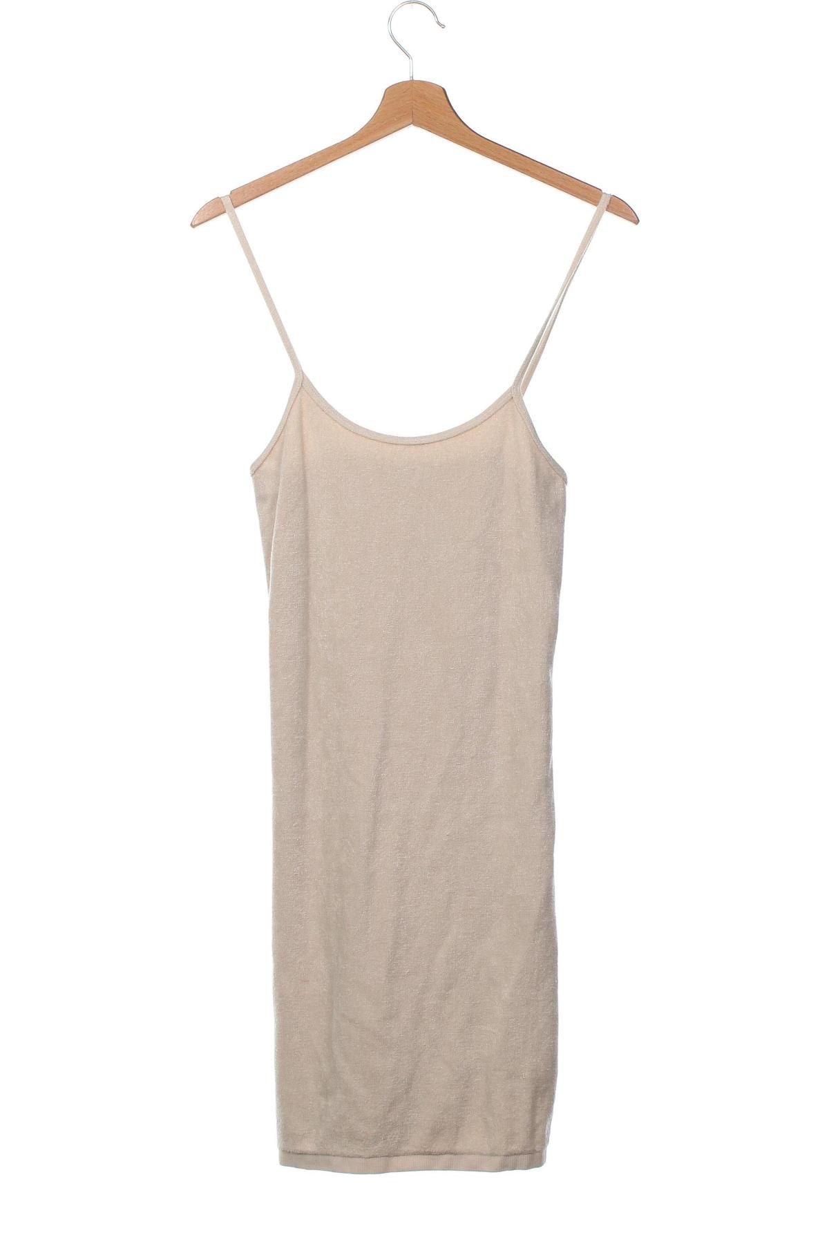 Kleid Zara, Größe XS, Farbe Beige, Preis 4,99 €