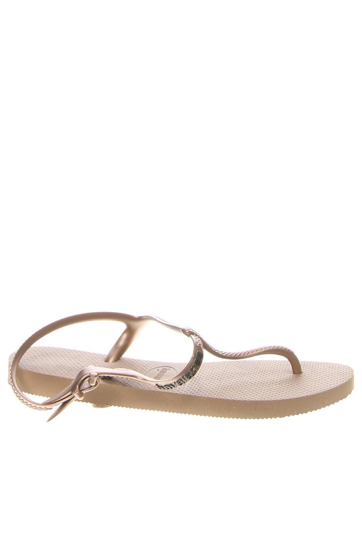 Sandalen Havaianas, Größe 37, Farbe Golden, Preis € 19,18