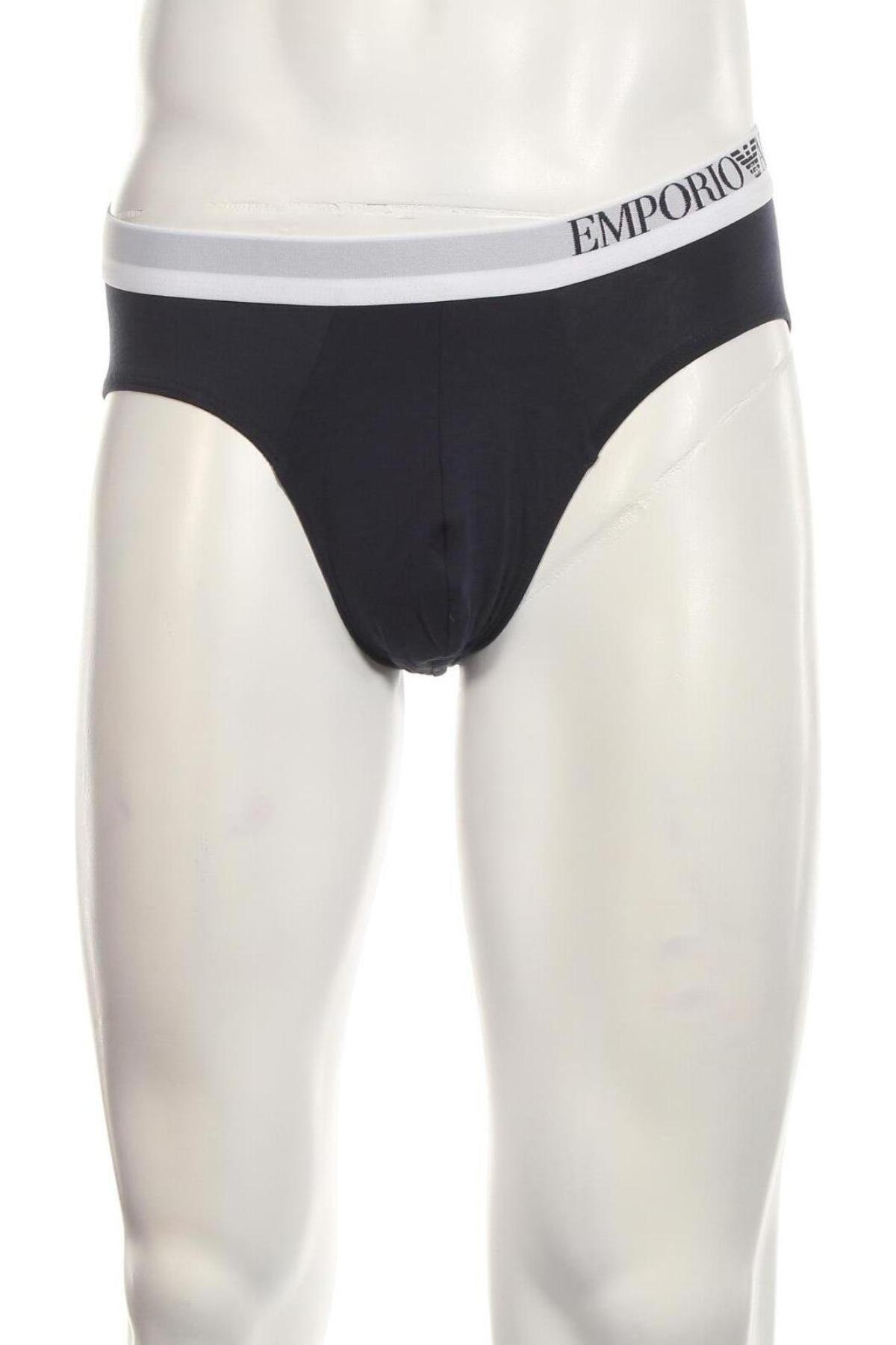 Slipy Emporio Armani Underwear, Velikost M, Barva Modrá, Cena  658,00 Kč