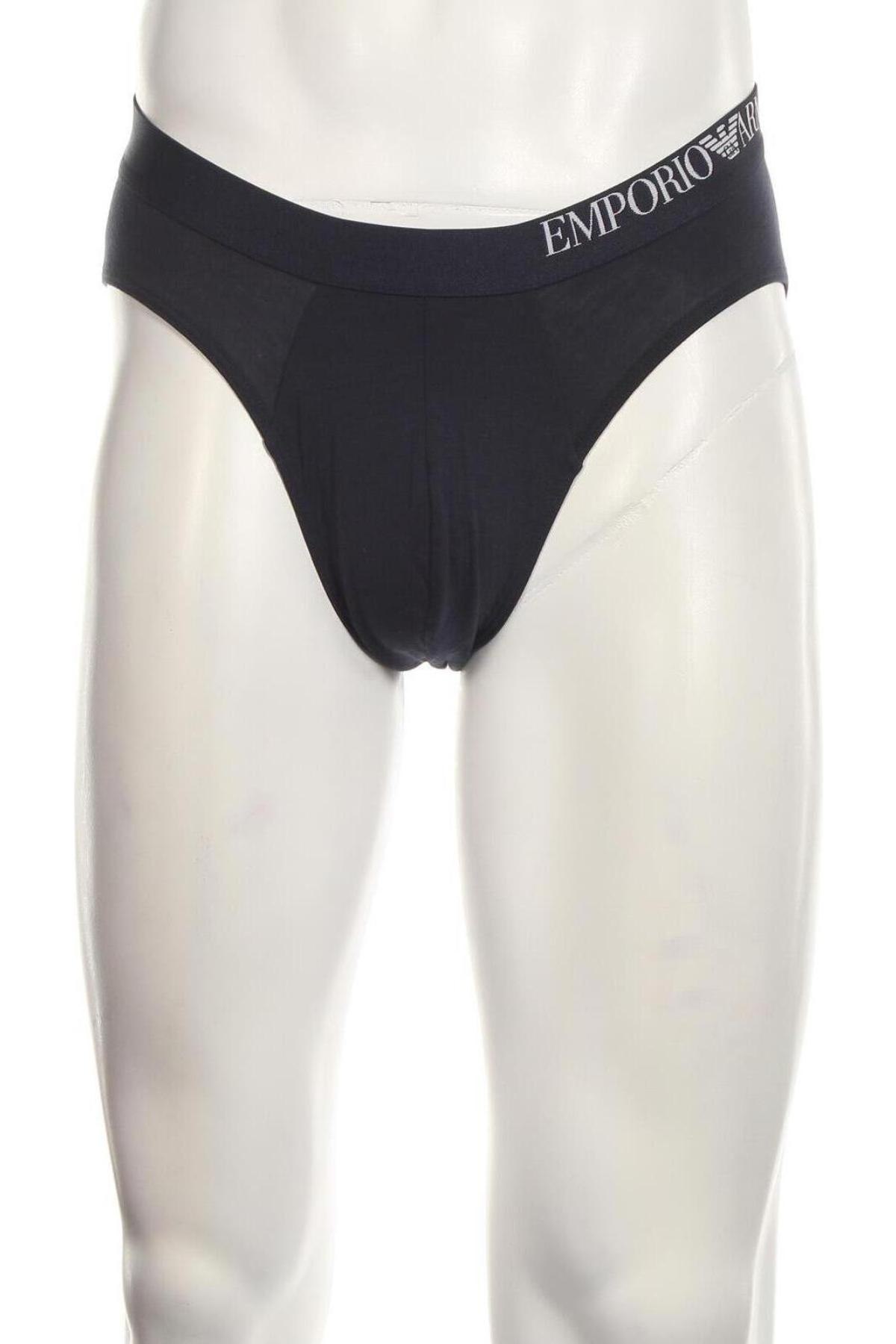 Slipy Emporio Armani Underwear, Velikost M, Barva Modrá, Cena  720,00 Kč