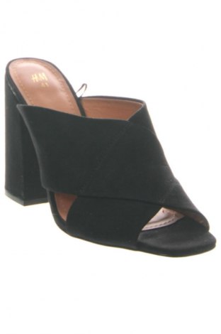 Pantolette H&M, Größe 41, Farbe Schwarz, Preis 7,62 €