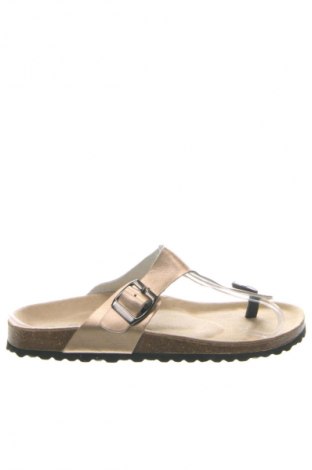 Papuci Seven, Mărime 37, Culoare Auriu, Preț 179,99 Lei