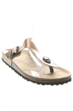 Papuci Seven, Mărime 37, Culoare Auriu, Preț 179,99 Lei