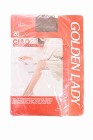 Strumpfhose Golden Lady, Größe L, Farbe Braun, Preis 13,99 €
