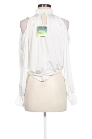 Damenbluse-Body Missguided, Größe M, Farbe Weiß, Preis € 15,80