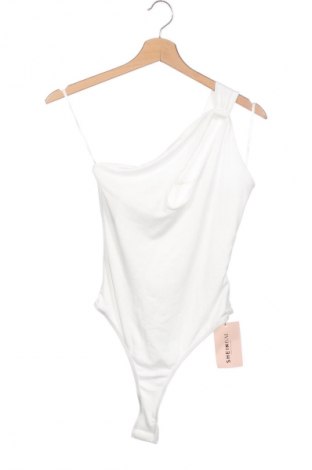 Damska bluzka-body SHEIN, Rozmiar XS, Kolor Biały, Cena 71,00 zł