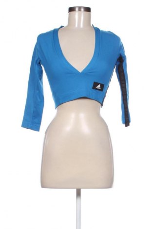 Damen Shirt Adidas, Größe S, Farbe Blau, Preis € 17,44