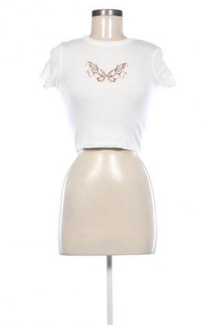 Bluză de femei Bershka, Mărime S, Culoare Alb, Preț 48,00 Lei