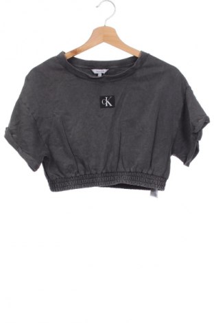 Дамска блуза Calvin Klein, Размер XS, Цвят Сив, Цена 68,00 лв.