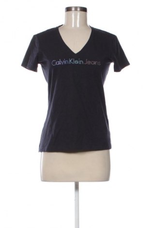 Damen Shirt Calvin Klein Jeans, Größe XL, Farbe Blau, Preis 65,60 €