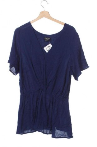Bluzka damska City Chic, Rozmiar XS, Kolor Niebieski, Cena 62,99 zł