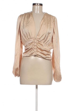 Damen Shirt Gina Tricot, Größe M, Farbe Beige, Preis € 13,99