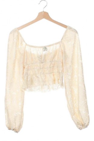 Damen Shirt Gina Tricot, Größe XS, Farbe Ecru, Preis 13,99 €