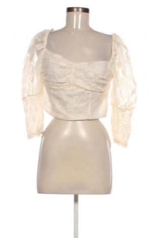 Bluză de femei H&M Divided, Mărime XL, Culoare Ecru, Preț 61,99 Lei