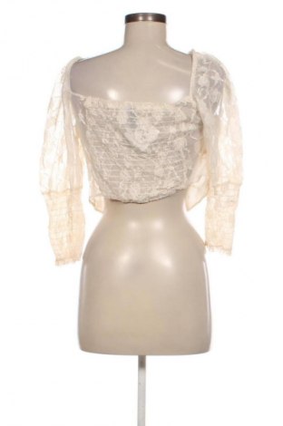 Bluză de femei H&M Divided, Mărime XL, Culoare Ecru, Preț 61,99 Lei
