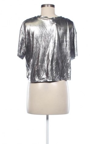 Bluză de femei H&M Divided, Mărime L, Culoare Argintiu, Preț 48,00 Lei