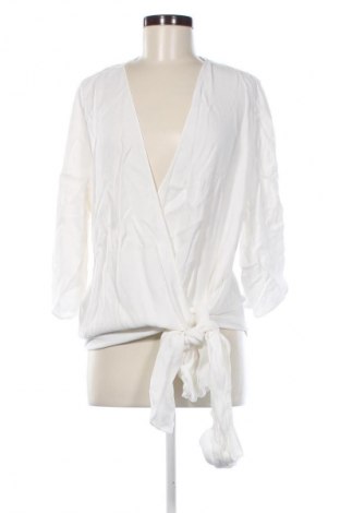 Bluzka damska Massimo Dutti, Rozmiar L, Kolor Biały, Cena 214,00 zł