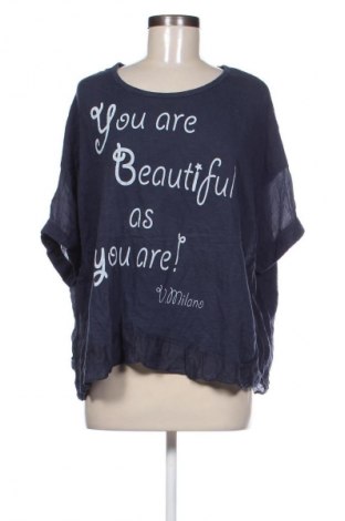 Damen Shirt Milano, Größe M, Farbe Blau, Preis 13,99 €