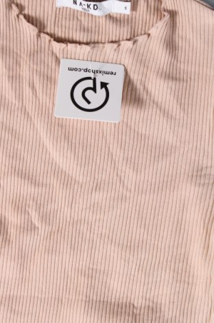 Damen Shirt NA-KD, Größe S, Farbe Beige, Preis 18,99 €