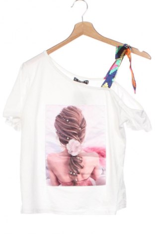 Bluzka damska SHEIN, Rozmiar XS, Kolor Biały, Cena 62,99 zł
