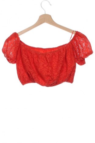 Дамска блуза Topshop, Размер XS, Цвят Червен, Цена 27,00 лв.