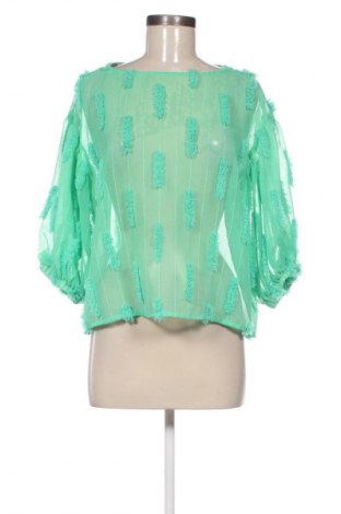 Damen Shirt Zara, Größe S, Farbe Grün, Preis 12,39 €