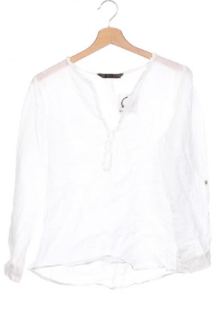 Damen Shirt Zara, Größe XS, Farbe Weiß, Preis 13,81 €