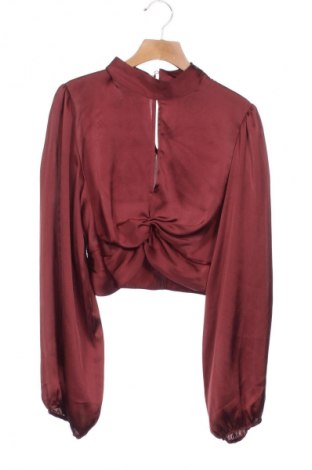 Bluzka damska Zara, Rozmiar XS, Kolor Brązowy, Cena 62,18 zł