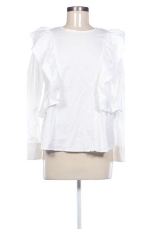 Дамска блуза Zara, Размер XL, Цвят Екрю, Цена 27,05 лв.