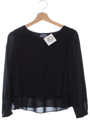 Дамска блуза Zara, Размер XS, Цвят Черен, Цена 27,99 лв.