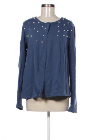 Damen Strickjacke Blue Joint, Größe L, Farbe Blau, Preis 9,99 €