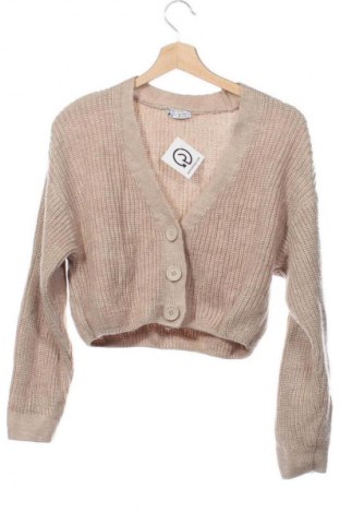 Damen Strickjacke Defacto, Größe XS, Farbe Beige, Preis 14,83 €