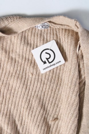 Damen Strickjacke Defacto, Größe XS, Farbe Beige, Preis 14,83 €