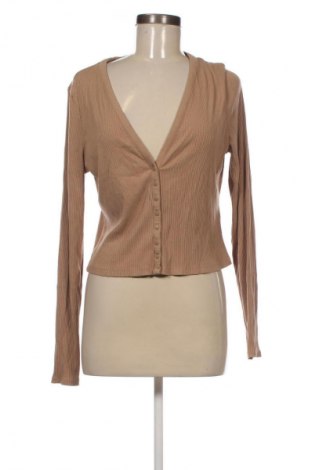 Cardigan de damă H&M, Mărime L, Culoare Maro, Preț 94,99 Lei