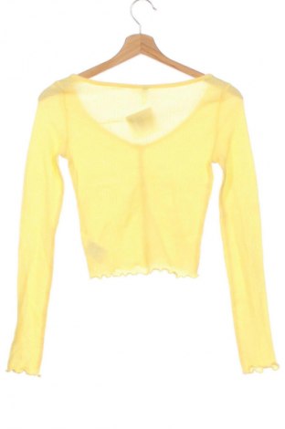 Damen Strickjacke H&M Divided, Größe XS, Farbe Gelb, Preis 20,99 €