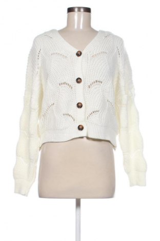 Cardigan de damă Made In Italy, Mărime XL, Culoare Alb, Preț 73,98 Lei