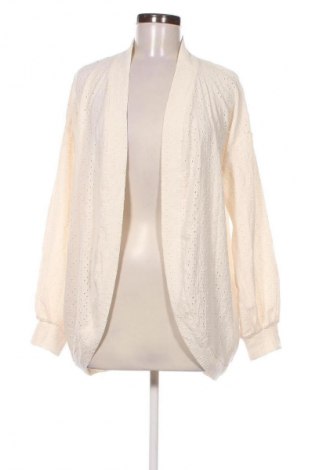 Damen Strickjacke Zaful, Größe M, Farbe Ecru, Preis 20,99 €