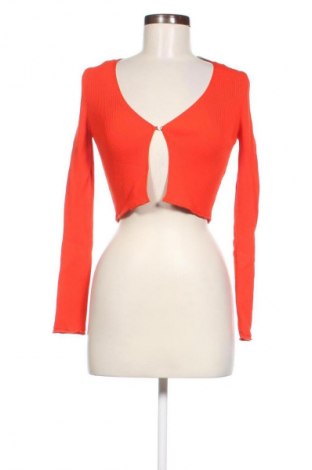 Damen Strickjacke Zara, Größe S, Farbe Rot, Preis 13,80 €