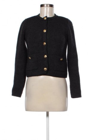 Cardigan de damă Zara, Mărime S, Culoare Negru, Preț 68,88 Lei