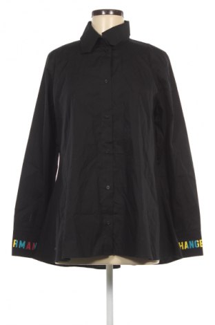 Дамска риза Armani Exchange, Размер M, Цвят Черен, Цена 174,99 лв.