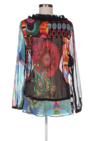 Дамска риза Desigual, Размер M, Цвят Многоцветен, Цена 47,99 лв.