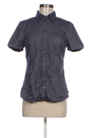 Damenbluse Fred Perry, Größe M, Farbe Blau, Preis 33,99 €