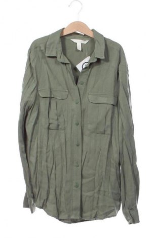 Damenbluse H&M, Größe XS, Farbe Grün, Preis 12,83 €