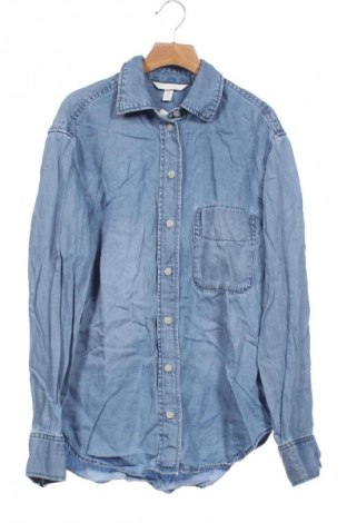 Damska koszula H&M, Rozmiar XS, Kolor Niebieski, Cena 58,43 zł