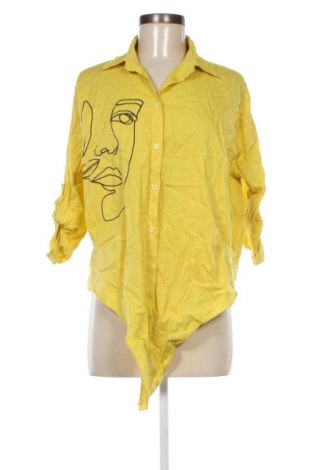 Дамска риза NEW COLLECTION, Размер M, Цвят Жълт, Цена 41,00 лв.