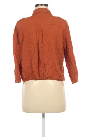 Cămașă de femei Pull&Bear, Mărime M, Culoare Portocaliu, Preț 81,99 Lei